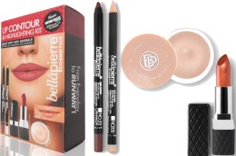 Духи, Парфюмерия, косметика Набор для контурирования губ - Bellapierre Lip Contour and Highlighting Kit Fierce