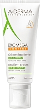 Смягчающий крем для тела с дозатором - A-Derma Exomega Control Emollient Cream Anti-Scratching — фото N1