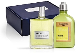 Парфумерія, косметика L'Occitane Eau de Cedrat - Набір (edt/75ml + sh/g/250ml)