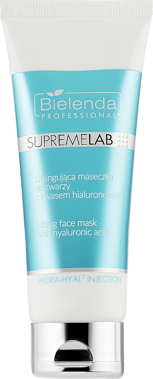 Підтягувальна маска для обличчя з гіалуроновою кислотою - Bielenda Professional SupremeLab Hydra-Hyal2 — фото N1