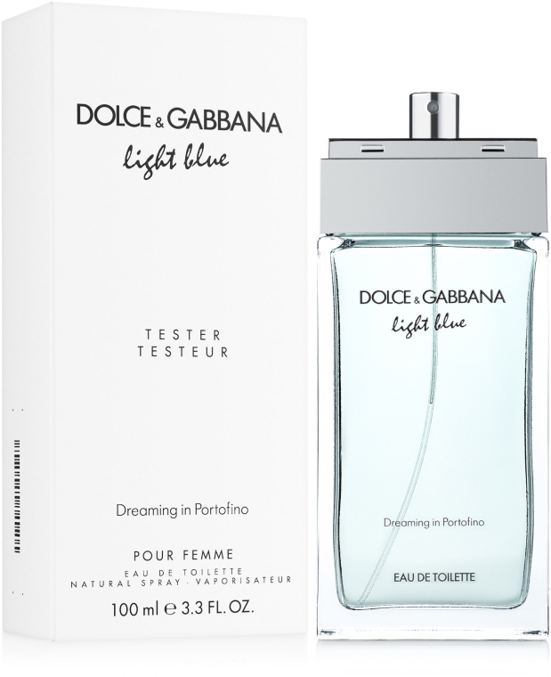 Dolce & Gabbana Light Blue Pour Femme Dreaming in Portofino - Туалетна вода (тестер без кришечки) — фото N1