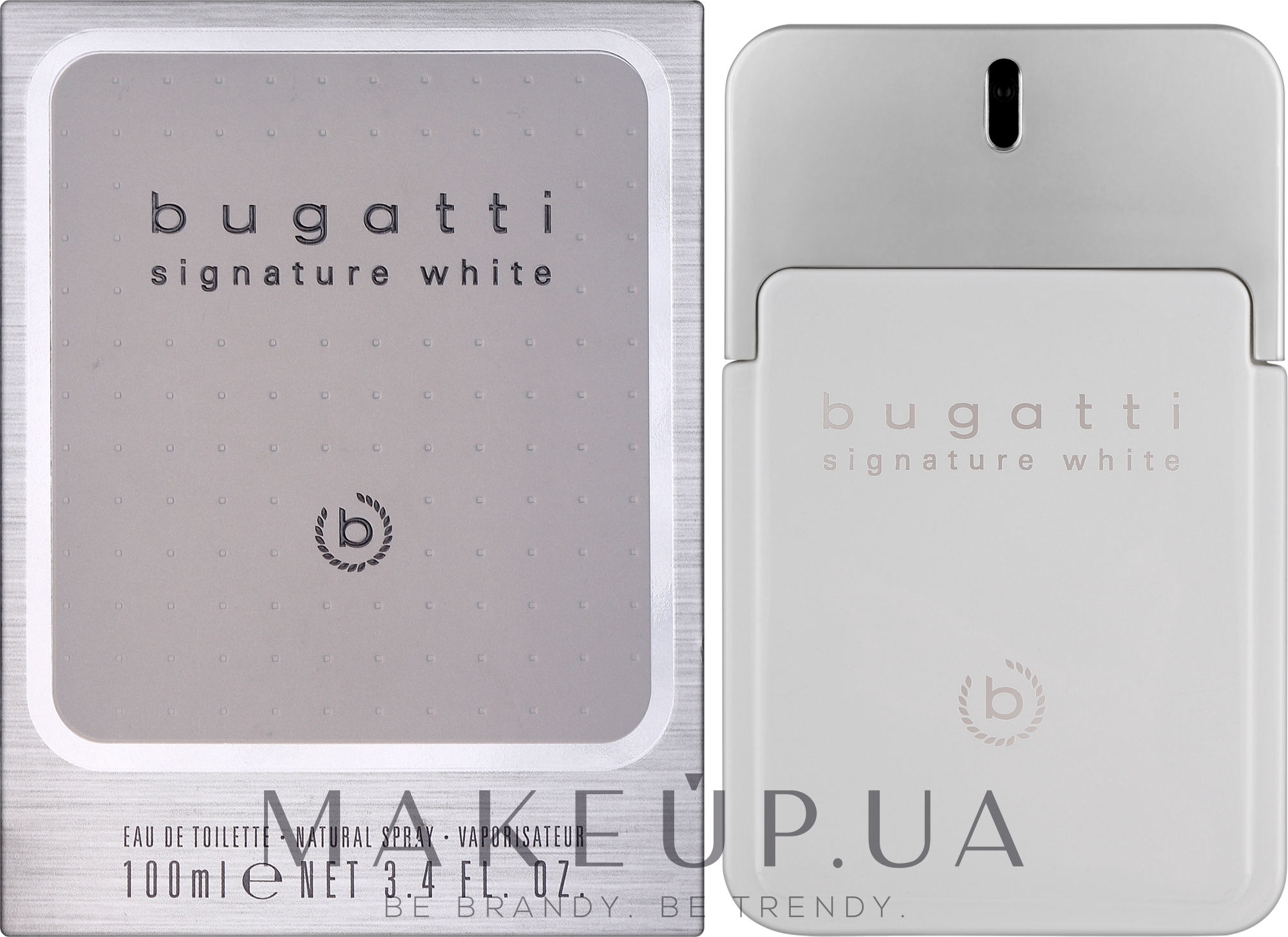 Bugatti Signature White - Туалетная вода — фото 100ml