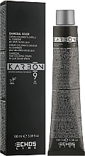 Крем-фарба з активованим вугіллям - Echosline Karbon 9 Charcoal Color — фото N1