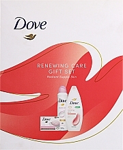 Духи, Парфюмерия, косметика Набор - Dove Renewing Care Set (sh/gel/250ml + deo/150ml+soap/90g) 