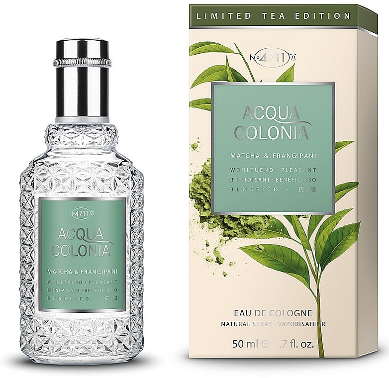 Maurer & Wirtz 4711 Acqua Colonia Matcha & Frangipani - Одеколон