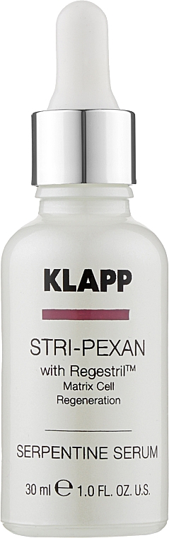 Сыворотка для лица "Серпентин" - Klapp Stri-PeXan Serpentine Concantrate — фото N1