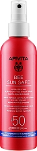 Парфумерія, косметика Сонцезахисний спрей для обличчя й тіла - Apivita Bee Sun Safe Hydra Melting Ultra Light Face & Body Spray SPF50