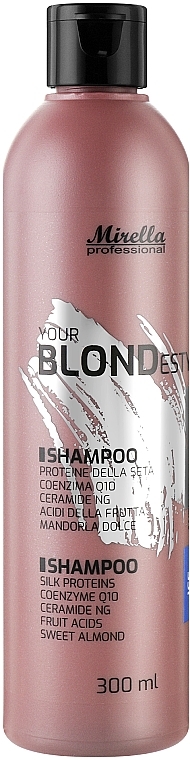 Шампунь для ледяных оттенков блонд - Mirella Ice Your Blondesty Shampoo