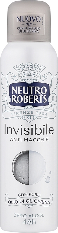 Дезодорант-спрей "Невидимая защита" - Neutro Roberts Invisible 48H Deo Spray  — фото N1