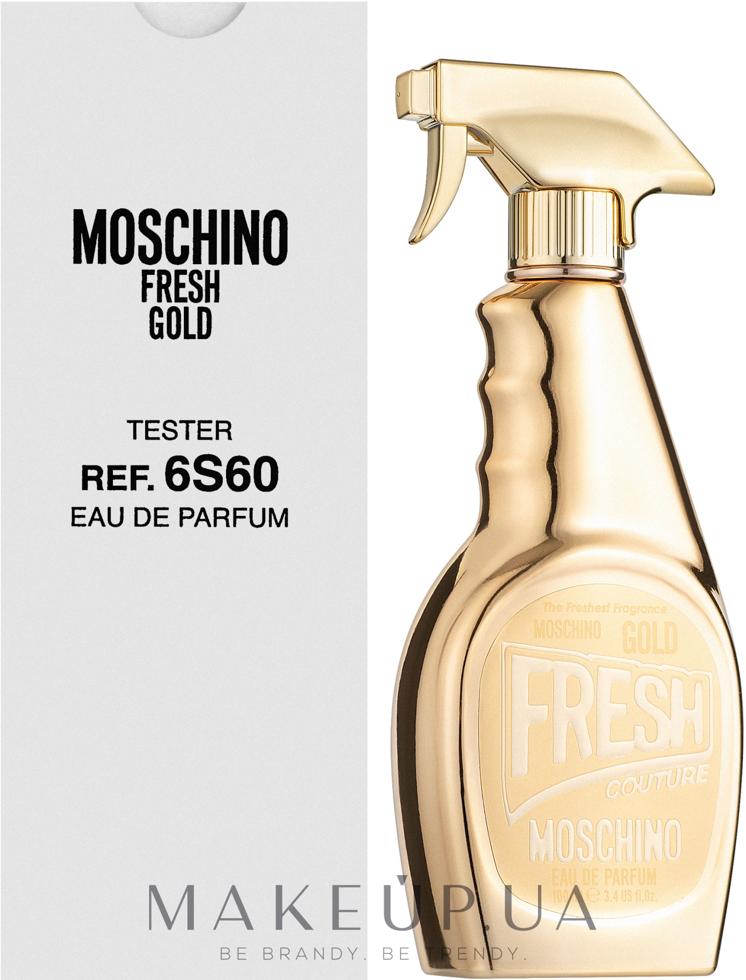 Moschino Gold Fresh Couture - Парфюмированная вода (тестер с крышечкой) — фото 100ml