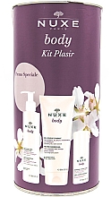 Духи, Парфюмерия, косметика Набор - Nuxe Body Set (sh/gel/200ml + b/milk/200ml + deo/roll/50ml)