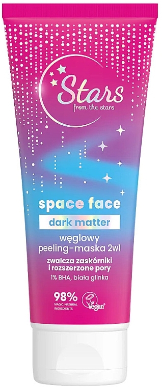Маска-пілінг для обличчя - Stars from The Stars Space Face Dark Matter — фото N1