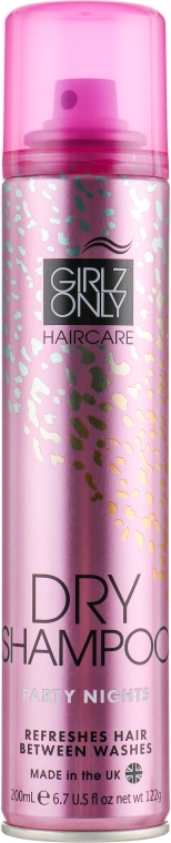 Сухой шампунь для волос с ароматом свежих фруктов - Girlz Only Hair Care Party Nights Dry Shampoo