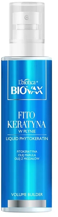 Кондиціонер для волосся - L'Biotica Biovax Fitokeratyna — фото N1