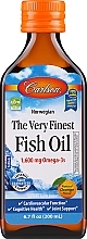 Парфумерія, косметика Харчова добавка "Риб'ячий жир", апельсин - Carlson Labs The Very Finest Fish Oil