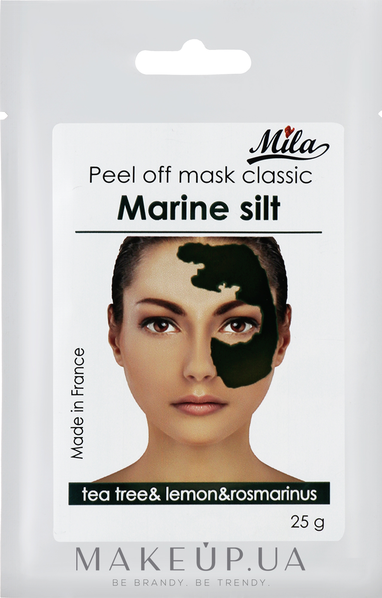 Маска альгінатна класична порошкова "Дихання моря" - Mila Mask Peel Off Marine Silt — фото 25g