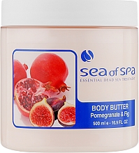 Духи, Парфюмерия, косметика Сливки для тела "Инжир и гранат" - Sea of Spa Body Butter Aromas & Pomegrante