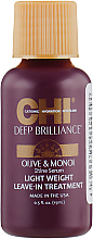 Парфумерія, косметика УЦІНКА! Незмивна сироватка-шовк для волосся - CHI Deep Brilliance Shine Serum Light Weight Leave-In Treatment *