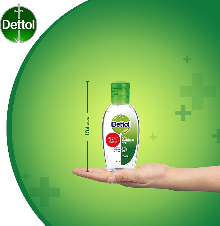 Антисептик для дезинфекции рук - Dettol Original Healthy Touch Instant Hand Sanitizer — фото N4
