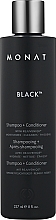 Шампунь-кондиціонер для чоловіків - Monat Black 2-In-1 Shampoo + Conditioner — фото N1