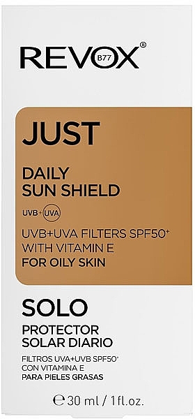 Солнцезащитный крем SPF 50+ с витамином Е - Revox Just Daily Sunscreen SPF50+ — фото N2