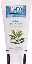 Духи, Парфюмерия, косметика Крем для ног "Зеленый чай" - Saito Spa Active Foot Cream Green Tea