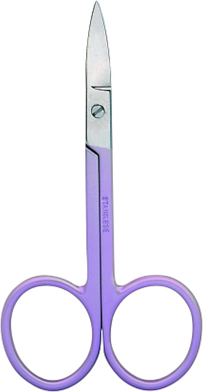 Ножиці для нігтів, бузкові - Titania Nail Scissors Lilac — фото N1