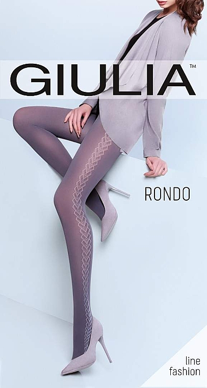 Колготки "Rondo Model 6" 100 Den, sharkskin - Giulia — фото N1