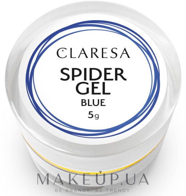 Гель-паутинка для ногтей - Claresa Spider Gel — фото Blue