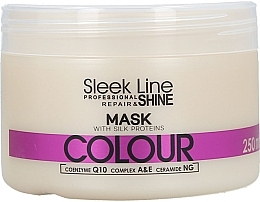 Духи, Парфюмерия, косметика Маска для окрашенных волос - Stapiz Sleek Line Colour Mask