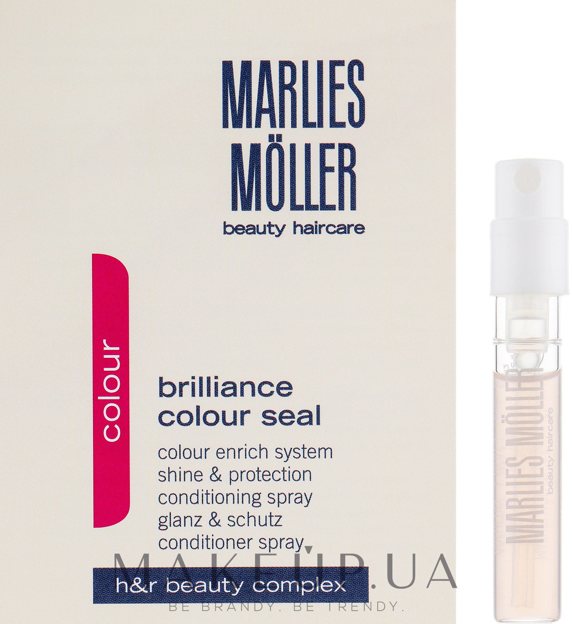 Кондиционер-спрей для окрашенных волос - Marlies Moller Brilliance Colour Seal (пробник) — фото 1.5ml