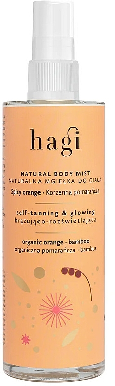 Мист для тела "Пряный апельсин" - Hagi Natural Body Mist — фото N1