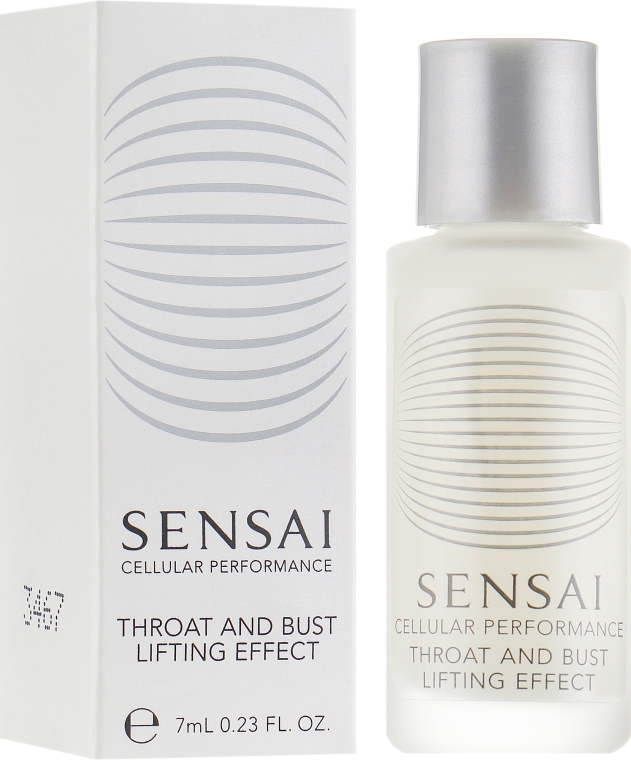 Крем для шиї і грудей з ліфтинг-ефектом - Sensai Cellular Performance Throat And Bust Lifting Effect (пробник)