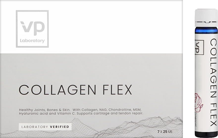 Пищевая добавка "Коллаген" - Vplab Nutrition Collagen Flex Tropical — фото N1