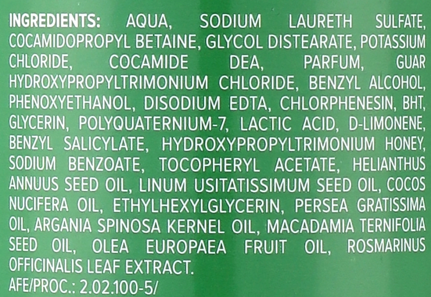 Шампунь для волос - Novex Avocado Oil Hydrating Shampoo — фото N3