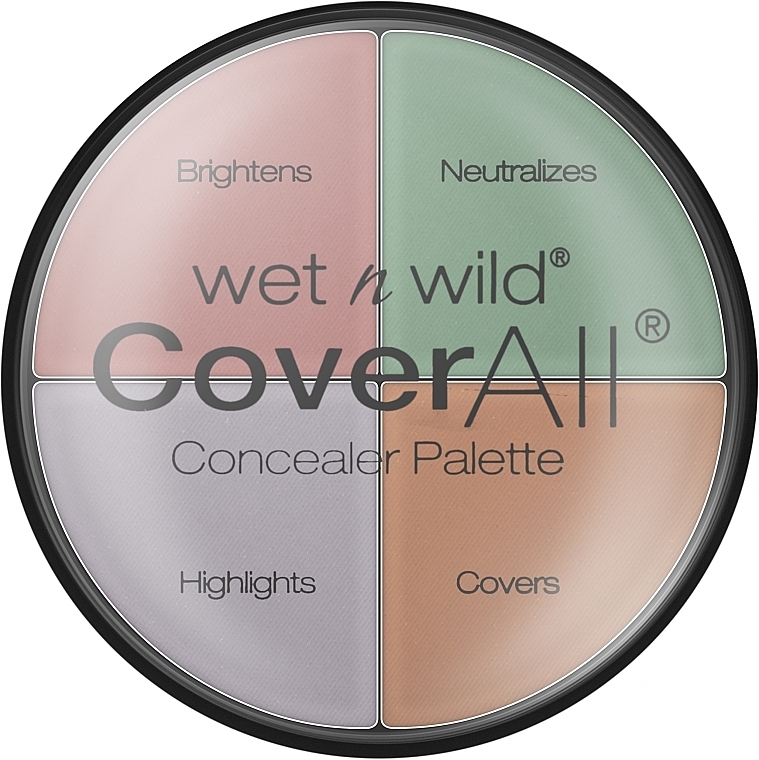 Коректор для обличчя - Wet N Wild Fragrances Coverall Correcting Palette Color