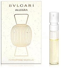 Парфумерія, косметика Bvlgari Allegra Magnifying Vanilla Essence - Туалетна вода