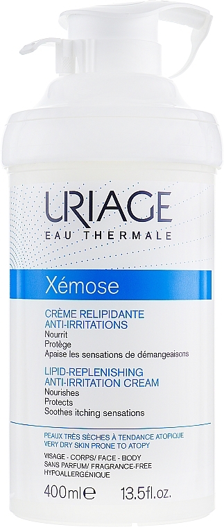 УЦІНКА Крем ліпідовідновлювальний проти подразнень - Uriage Xemose Lipid Replenishing Anti-Irritation Cream * — фото N5