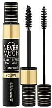 Духи, Парфюмерия, косметика Тушь для ресниц - Bellaoggi NEVER 2 MUCH Double Effect Mascara