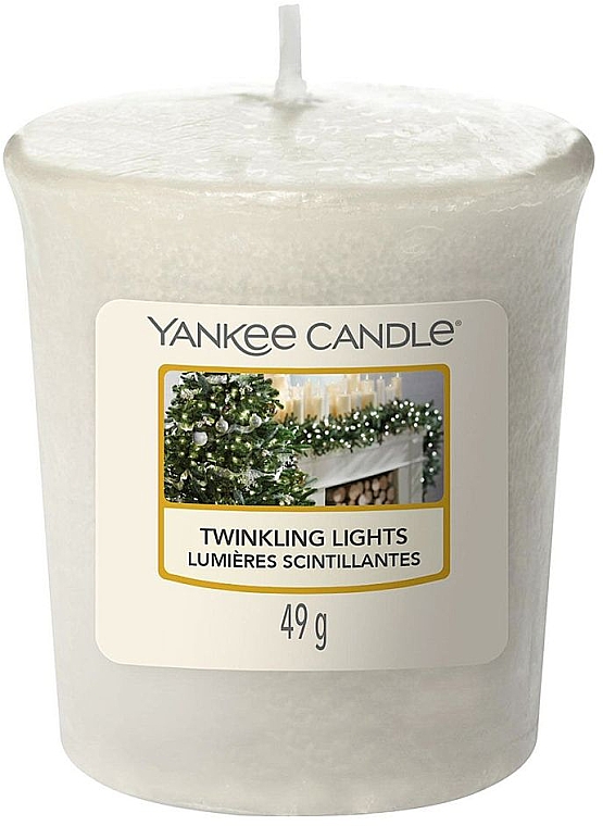 Ароматическая свеча - Yankee Candle Votive Twinkling Lights