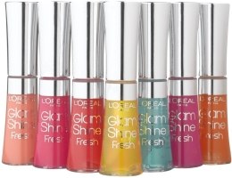 Духи, Парфюмерия, косметика УЦЕНКА Блеск для губ - L'Oreal Paris Glam Shine Fresh