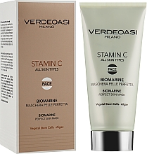 Біоморська маска для ідеальної шкіри обличчя - Verdeoasi Stamin C Biomarine Perfect Skin Mask — фото N2