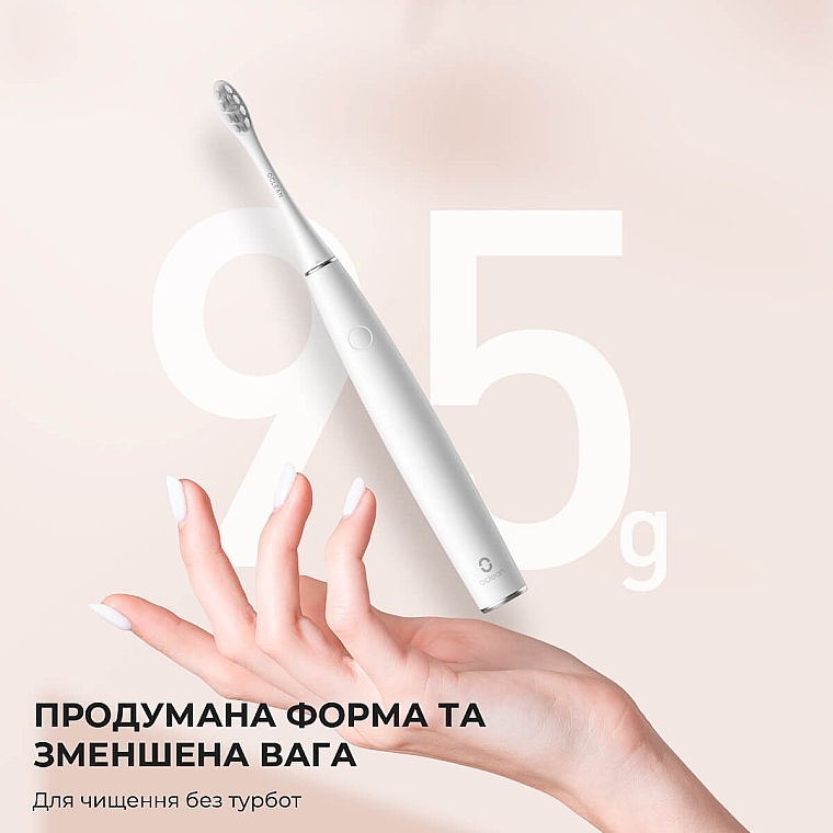 Электрическая зубная щетка Oclean Air 2T White, футляр, настенное крепление - Oclean Air 2T Electric Toothbrush White — фото N9
