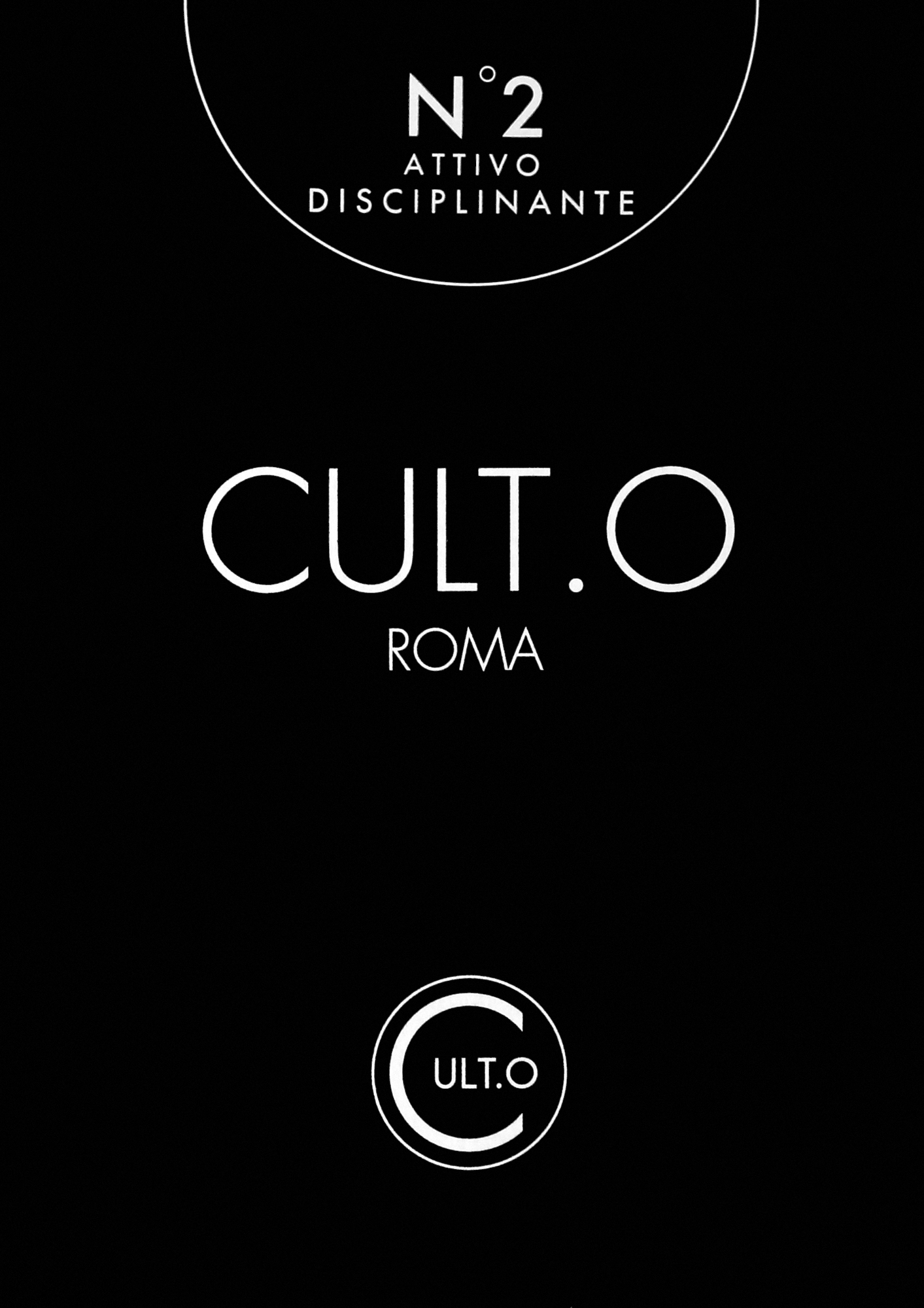 Концентрат для разглаживания волос - Cult.O Roma Attivo Disciplinante №2 — фото 12x10ml