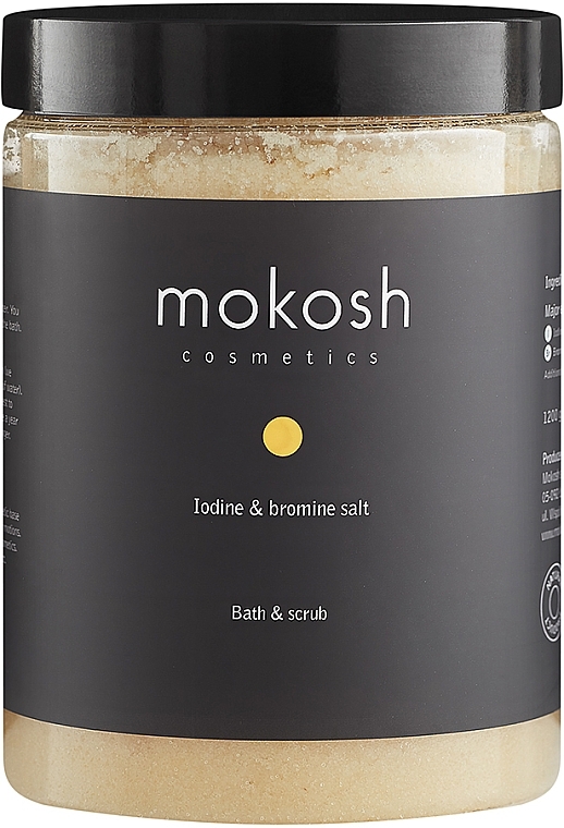 Сіль для ванни йодо-бромна - Mokosh Cosmetics Iodine Bromine Bath Sal — фото N1