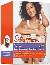 Набор воска для всего тела, повышенной прочности - Sally Hansen Extra Strength All-Over Body Wax Kit — фото N1