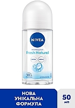 Антиперспирант шариковый "Натуральная свежесть" - NIVEA Fresh Natural Anti-Perspirant — фото N2
