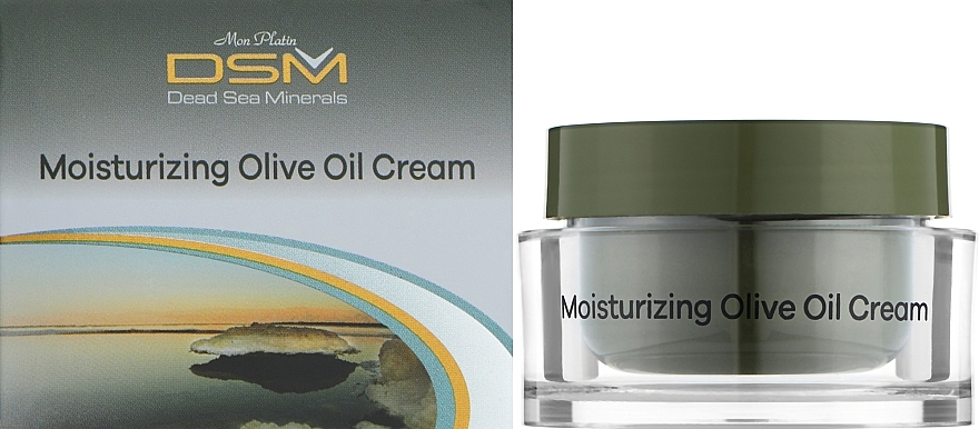 УЦЕНКА Крем оливковый увлажняющий для всех типов кожи - Mon Platin DSM Moisturizing Olive Oil Cream * — фото N1