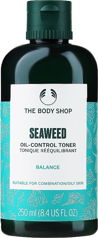 Тоник для лица "Морские водоросли" - The Body Shop Seaweed Oil-Balancing Toner — фото N1