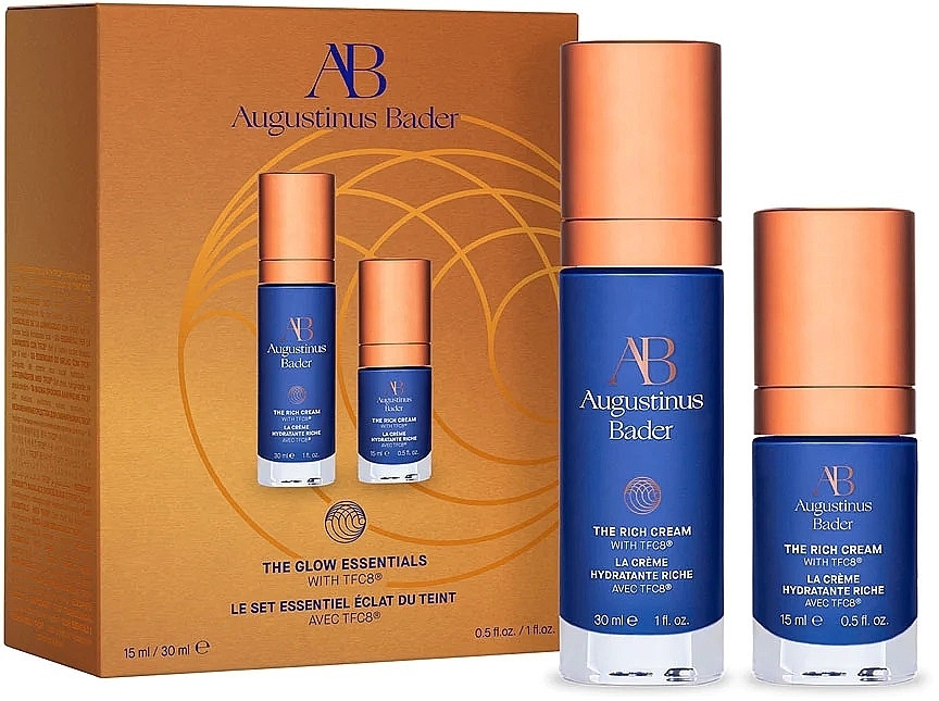 Набір - Augustinus Bader The Glow Essentials (f/cr/30ml + f/cr/15ml) — фото N1